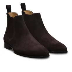 LodinG Bottines basses Shoji 1008 veau velours Marron Best Sale
