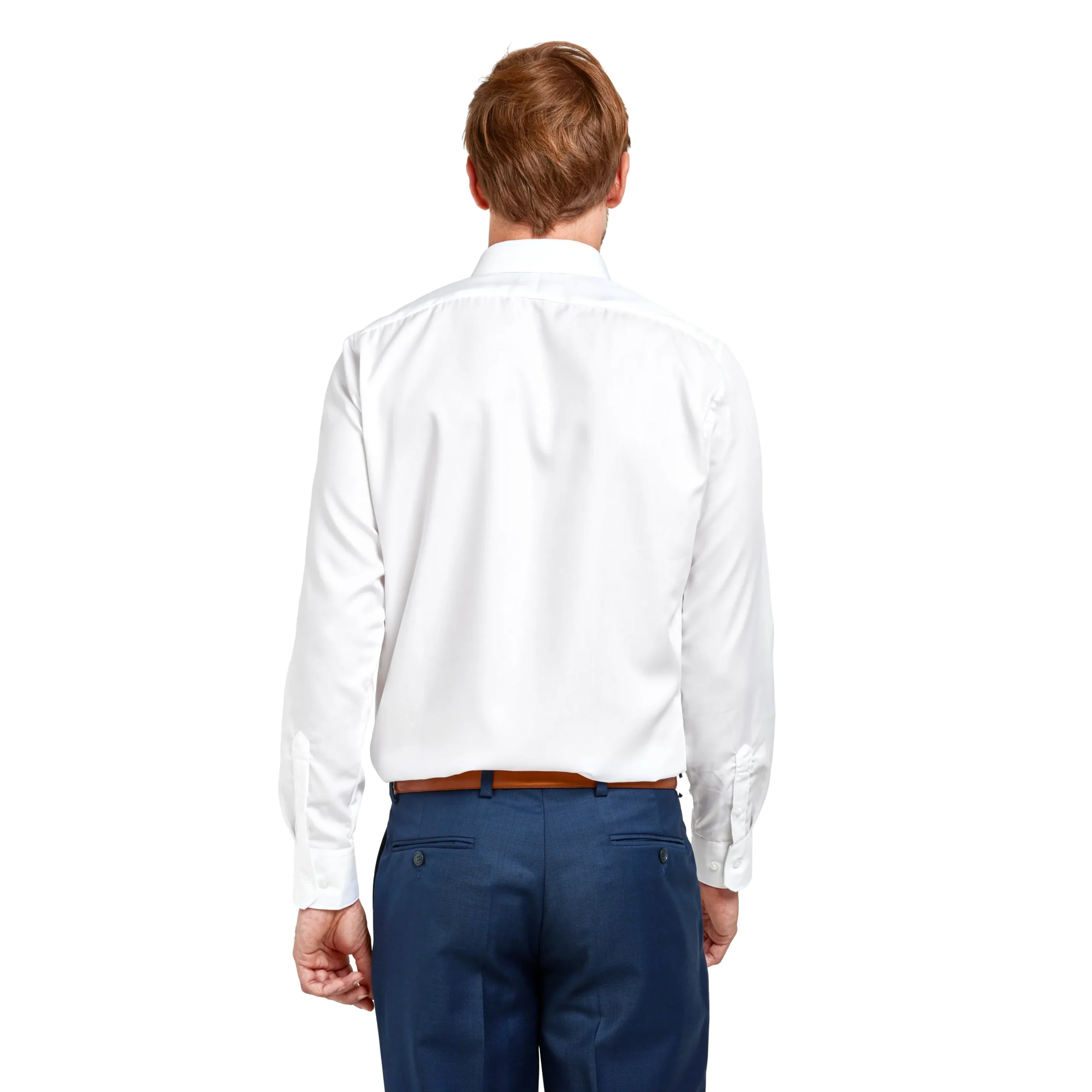 LodinG Chemise droite he sans repassage 100% coton Blanc Flash Sale