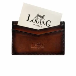 LodinG Porte-carte en cuir bleu Marine Hot