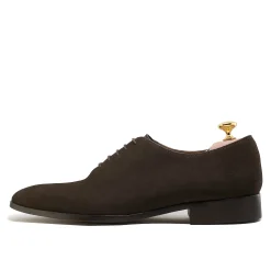 LodinG Richelieu One-Cut Giulio 1000 veau velours Marron Store